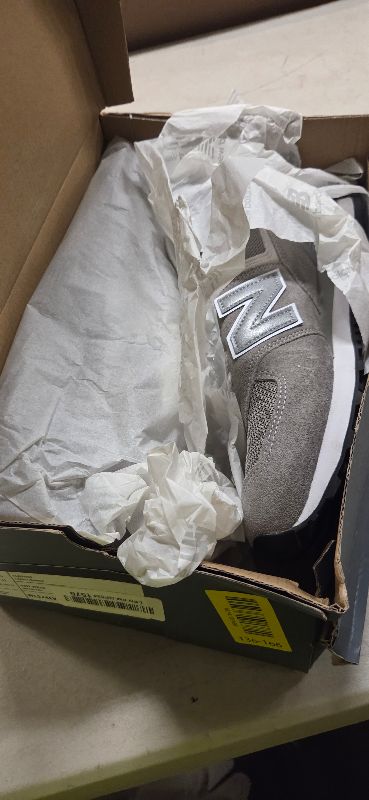View 2 of New Balance Women's 574 Core Sneaker, Grey/NB WHITE, 95 B