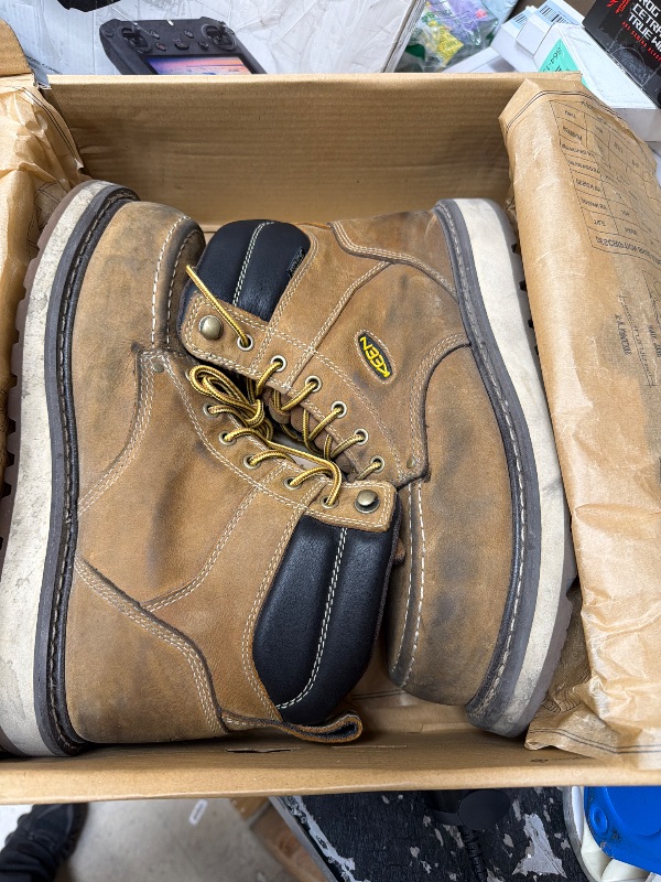 Photo 1 of KEEN Utility Cincinnati 6" Carbon Fiber Toe Waterproof Belgian/Sandshell 10.5 D (M)