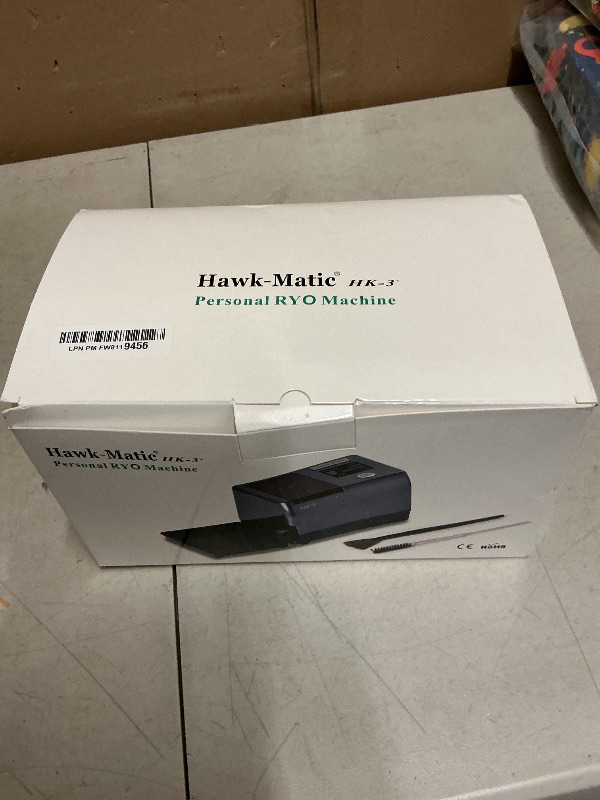 Photo 1 of HawkMatic HK3+ Automatic Electric Cigarette Injector Machine Cigarette Rolling Machine