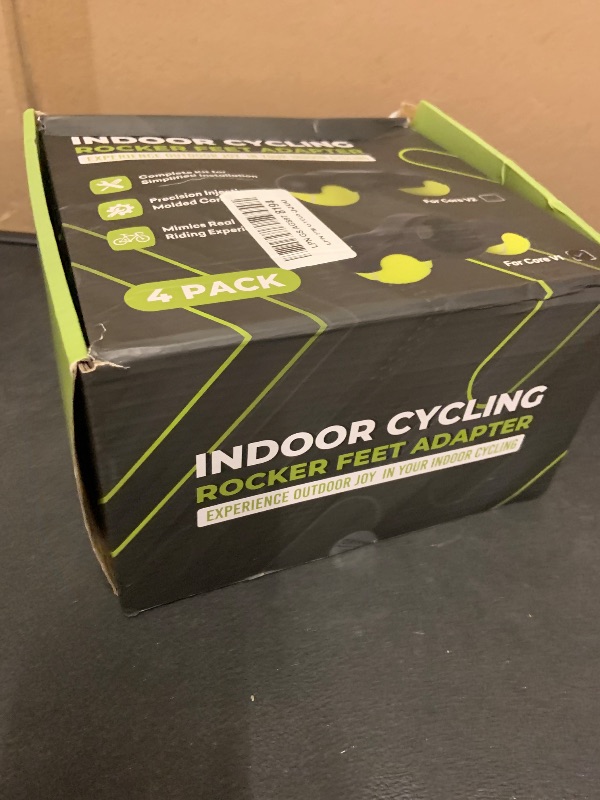 Photo 1 of Only for Core V1, Rocker Feet Adapters with Tennis Balls 4 Pack, Thick Injection-Molded Accessory for Wahoo Kickr Indoor Bike Cycling Smart Trainers to Make Your Riding More Comfortable