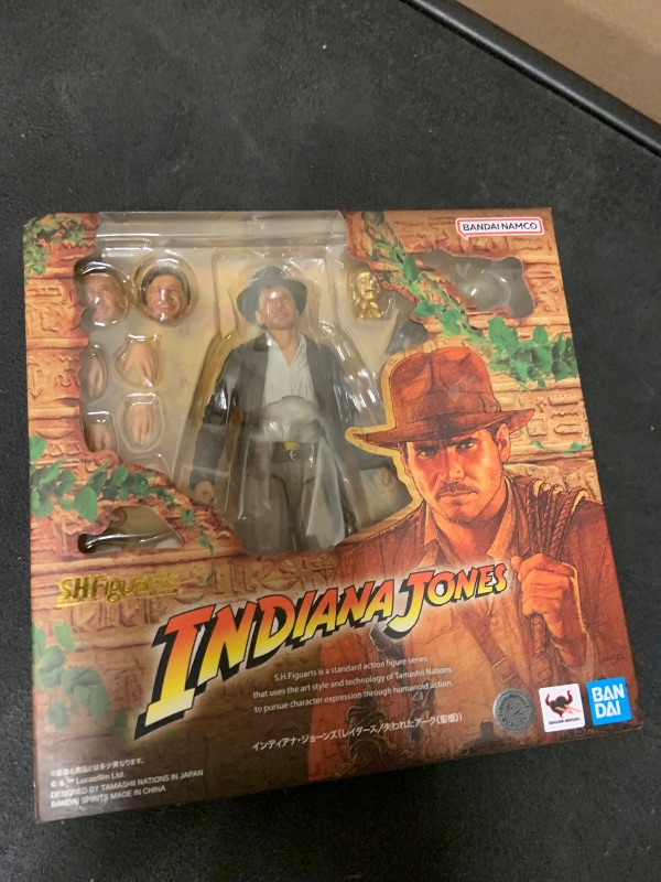 Photo 1 of BANDAI SPIRITS S.H. Figuarts Indiana Jones (Raders/Lost Arc Holy Ark), Approx. 5.9 inches (150 mm), ABS & PVC, Painted Action Figure