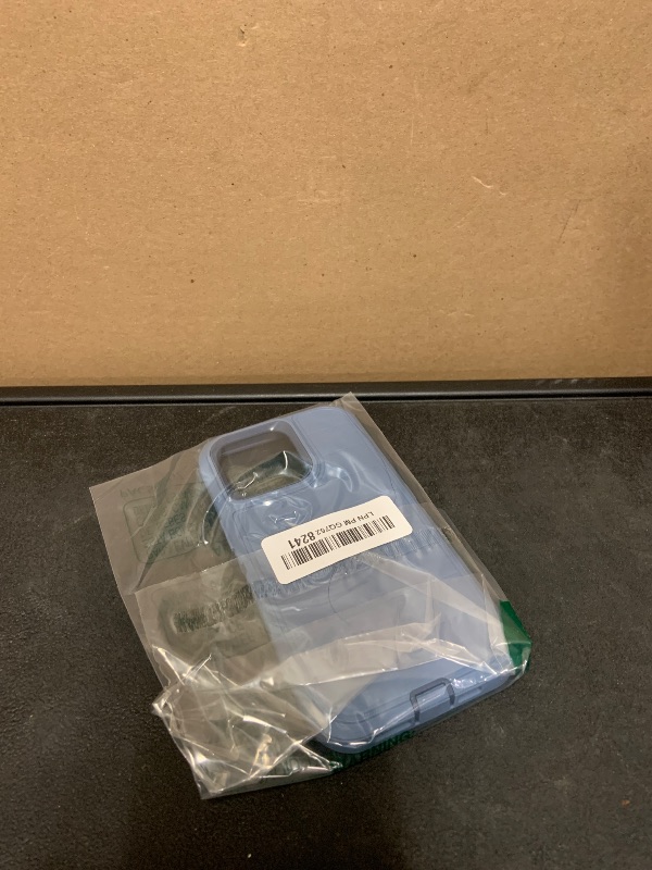 Photo 1 of OtterBox iPhone 15 Pro Max (Only) - Defender Series Case - Baby Blue Jeans (Blue) - Case Only - Screenless - Rugged & Durable - with Port Protection - Microbial Defense Protection