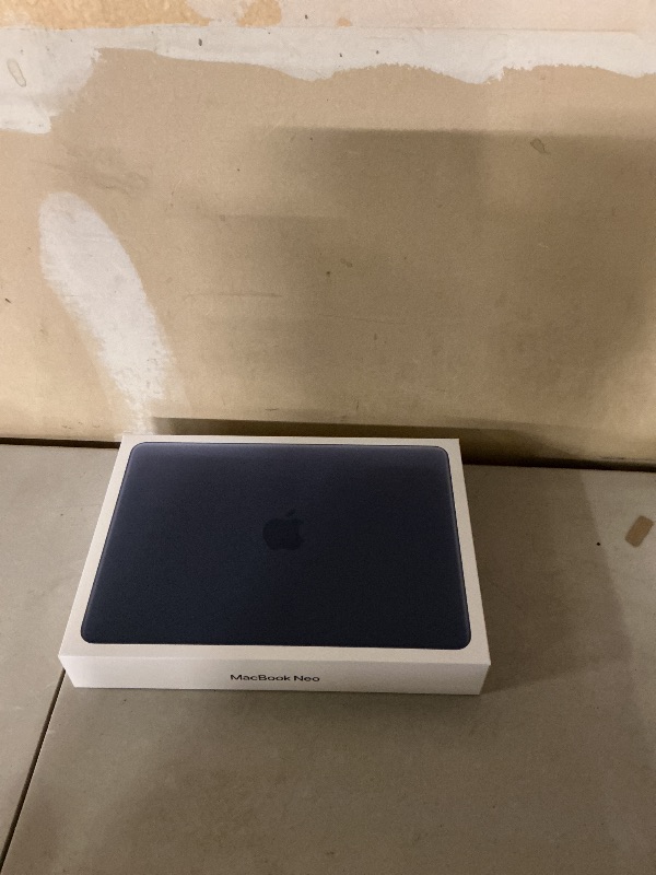 Photo 1 of Apple 2026 MacBook Neo 13-inch Laptop with A18 Pro chip: Built for AI and Apple Intelligence, Liquid Retina Display, 8GB Unified Memory, 256GB SSD Storage, 1080p FaceTime HD Camera; Indigo