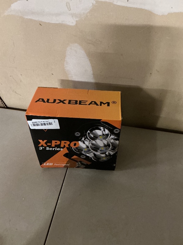 Photo 1 of Auxbeam XP-Ultra Series 3" 80W Cube LED Pods White Spot Beam & Amber Combo Beam Replaceable Light Covers 9600LM Yellow Offroad Ditch Lights Driving Light Bar, Pair