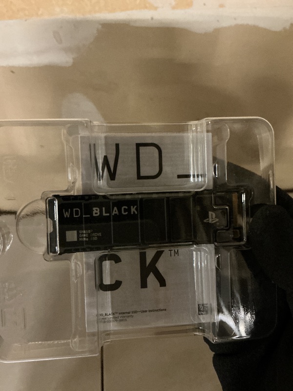 Photo 1 of WD_BLACK 2TB SN850P NVMe M.2 SSD Officially Licensed Storage Expansion for PS5 Consoles, up to 7,300MB/s, with heatsink - WDBBYV0020BNC-WRSN