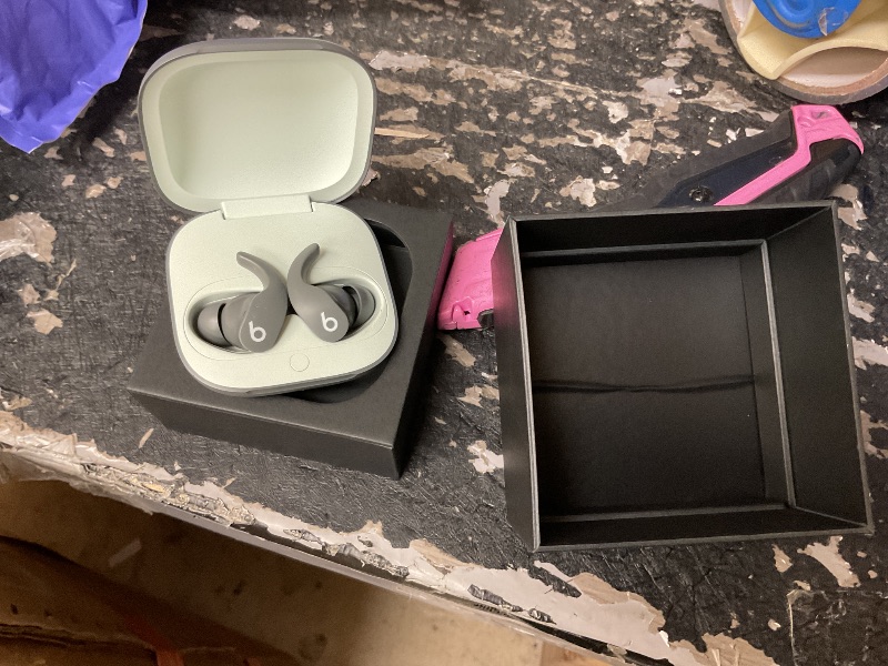 Photo 1 of Beats Fit Pro (1st Gen) - True Wireless Noise Cancelling Earbuds - Active Noise Cancelling - Sweat Resistant Earphones, Compatible with Apple & Android, Class 1 Bluetooth® - Sage Gray