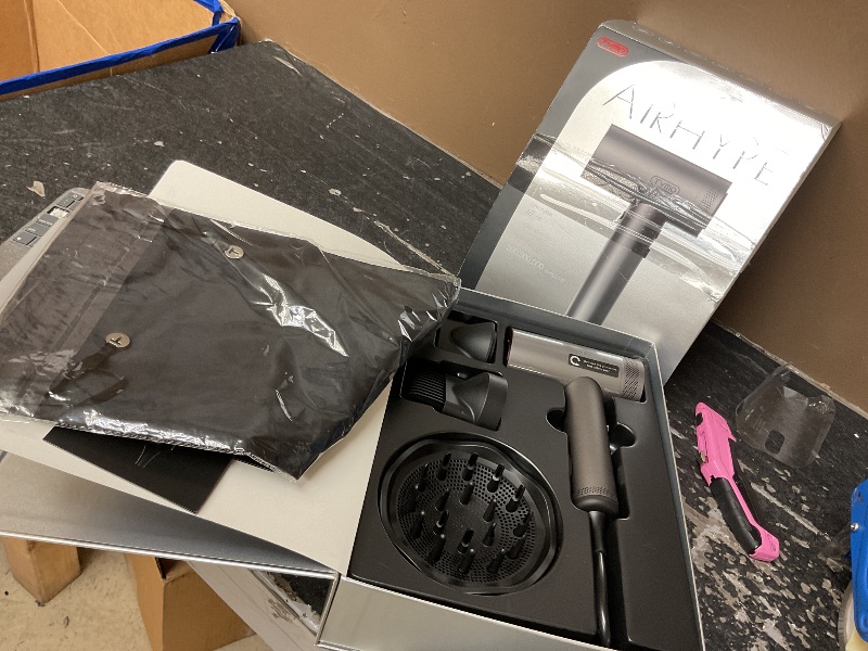 Photo 1 of TYMO Blow Dryer with Comb - 1500W Professional High Speed Blow Dryer with Diffuser, 110,000RPM Fast Dry, 200 Million Ionic Diffuser Hairdryer, 4 Temps & 3 Speeds, 8 Ft Cord for Salon, Metal Gray