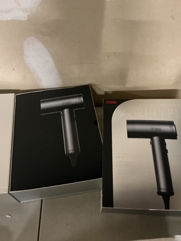 Photo 1 of TYMO Blow Dryer with Comb - 1500W Professional High Speed Blow Dryer with Diffuser, 110,000RPM Fast Dry, 200 Million Ionic Diffuser Hairdryer, 4 Temps & 3 Speeds, 8 Ft Cord for Salon, Metal Gray