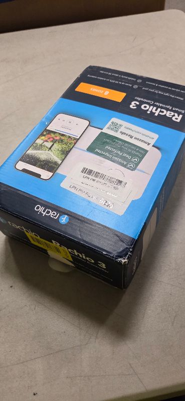 Photo 1 of Rachio WiFi Smart Sprinkler Controller (8-Zone Irrigation Remote Control) – App-Based Scheduling, Local Weather Intelligence, Rain Skips, Easy DIY Install