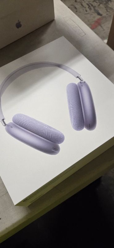 Photo 1 of Apple AirPods Max 2 Wireless Over-Ear Headphones, Active Noise Cancellation, Adaptive Audio, Personalized Spatial Audio, Live Translation, Bluetooth Headphones for iPhone – Purple