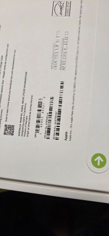 Photo 1 of Apple 2026 MacBook Neo 13-inch Laptop with A18 Pro chip: Built for AI and Apple Intelligence, Liquid Retina Display, 8GB Unified Memory, 512GB SSD Storage, 1080p FaceTime HD Camera, Touch ID; Indigo