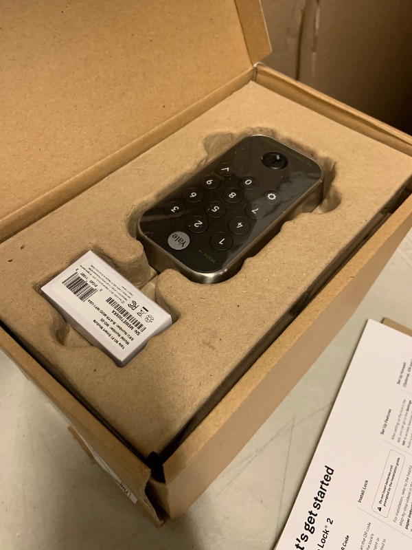Photo 1 of Yale Security Assure Lock 2 Deadbolt, Satin Nickel Keyed Smart Entry Door Lock with Wi-Fi Connected Keypad for Code Entry and Remote Access, YRD410-WF1-619