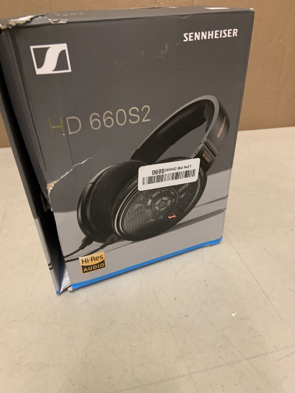 Photo 1 of Sennheiser HD 660S2 - Audiophile Open-Back Over Ear Headphones with Deep Bass Extension and Refined Acoustic Performance, Over-Ear Headphones for PC, Music, Gaming, Podcasts, Premium Black