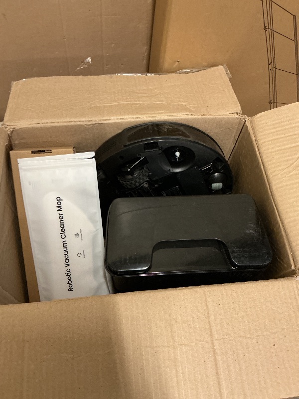 Photo 1 of Lefant LiDAR Robot Vacuum and Mop Combo,75-Days Self-Emptying,6000Pa Powerful Scution,Multi-Floor Mapping, No-Go Zones,140 Min Runtime,2.4G/5G WiFi/Alexa/APP/iWatch,M2 Plus Black