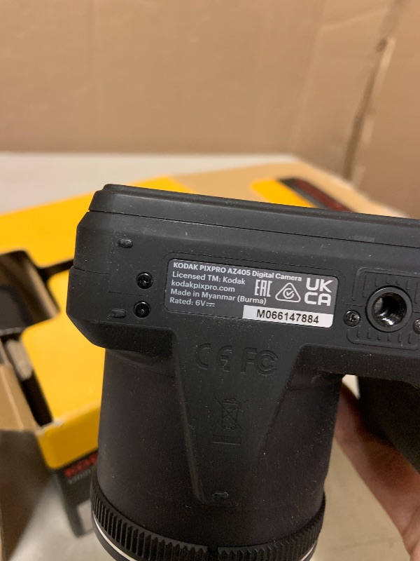 Photo 1 of Kodak PIXPRO AZ405 Digital Camera, 40x Optical Zoom Bridge with 20MP Sensor, AA Batteries, OIS, 1080p Full HD Video, Black