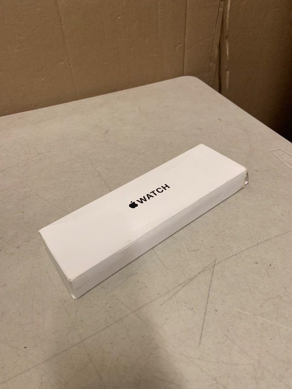 Photo 1 of Apple Watch SE 3 [GPS 40mm] Smartwatch with Starlight Aluminum Case with Starlight Sport Band - S/M. Fitness and Sleep Trackers, Heart Rate Monitor, Always-On Display, Water Resistant