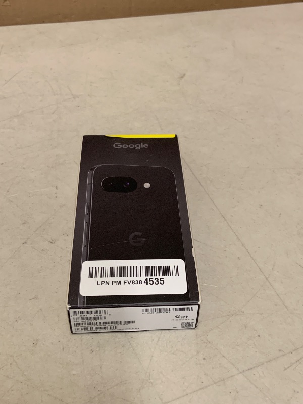 Photo 1 of Google Pixel 9a with Gemini - Unlocked Android Smartphone with Incredible Camera and AI Photo Editing, All-Day Battery, and Powerful Security - Obsidian - 128 GB