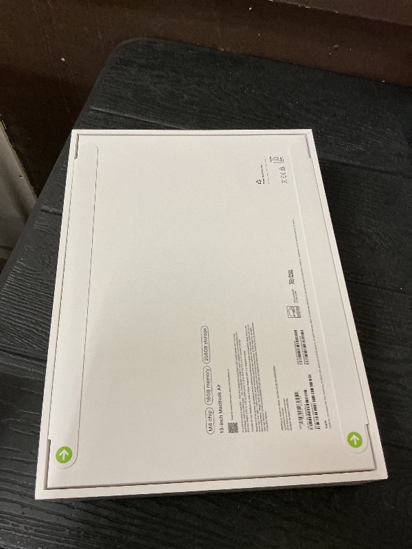 Photo 1 of Apple 2025 MacBook Air 13-inch Laptop with M4 chip: Built for Apple Intelligence, 13.6-inch Liquid Retina Display, 16GB Unified Memory, 256GB SSD Storage, 12MP Center Stage Camera, Touch ID; Silver