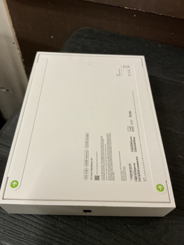 Photo 1 of Apple 2025 MacBook Air 13-inch Laptop with M4 chip: Built for Apple Intelligence, 13.6-inch Liquid Retina Display, 24GB Unified Memory, 512GB SSD Storage, 12MP Center Stage Camera, Touch ID; Midnight