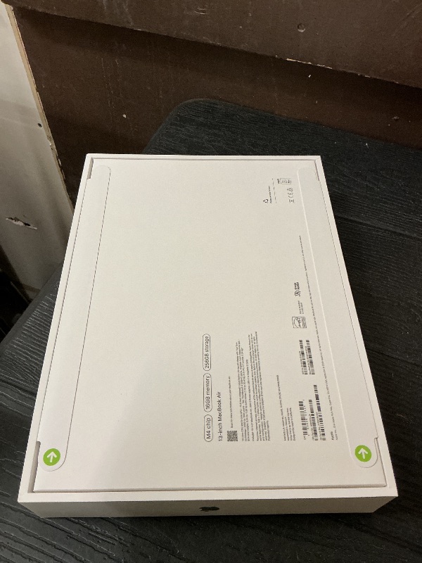 Photo 1 of Apple 2025 MacBook Air 13-inch Laptop with M4 chip: Built for Apple Intelligence, 13.6-inch Liquid Retina Display, 16GB Unified Memory, 256GB SSD Storage, 12MP Center Stage Camera, Touch ID; Silver