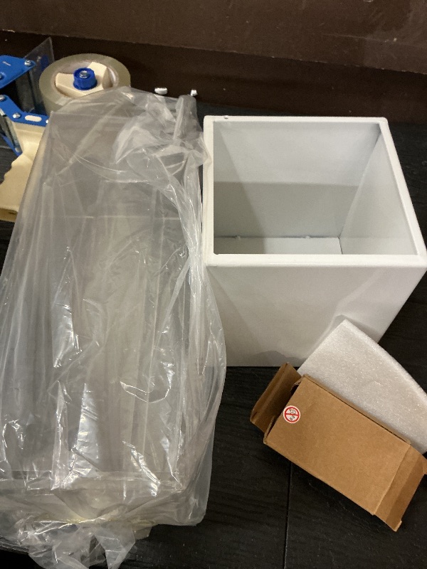 Photo 1 of 1.25 Gallon Acrylic Beverage Dispenser with Metal Stand – Cold Drink Server with Built-in Ice Core & Stainless Steel Spigot