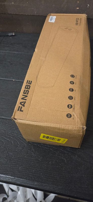 Photo 1 of Fansbe Direct HDMI Sound Bar News/Music/Movie, Dark Black