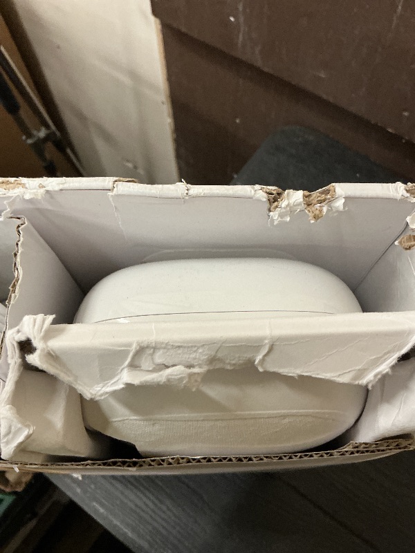 Photo 1 of Google Nest WiFi Pro - 6E - Reliable Home Wi-Fi System with Fast Speed and Whole Home Coverage - Mesh Router - 3 Pack - Snow