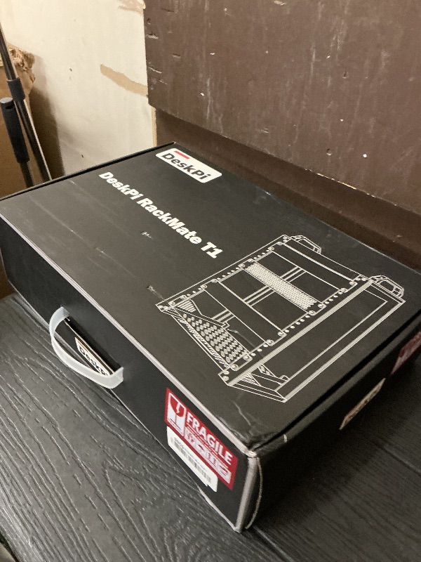 Photo 1 of GeeekPi 8U Server Cabinet, 10 inch Server Rack for Network, Servers, Audio, and Video Equipment, DeskPi RackMate T1 Rackmount, 7.87 inch Depth
