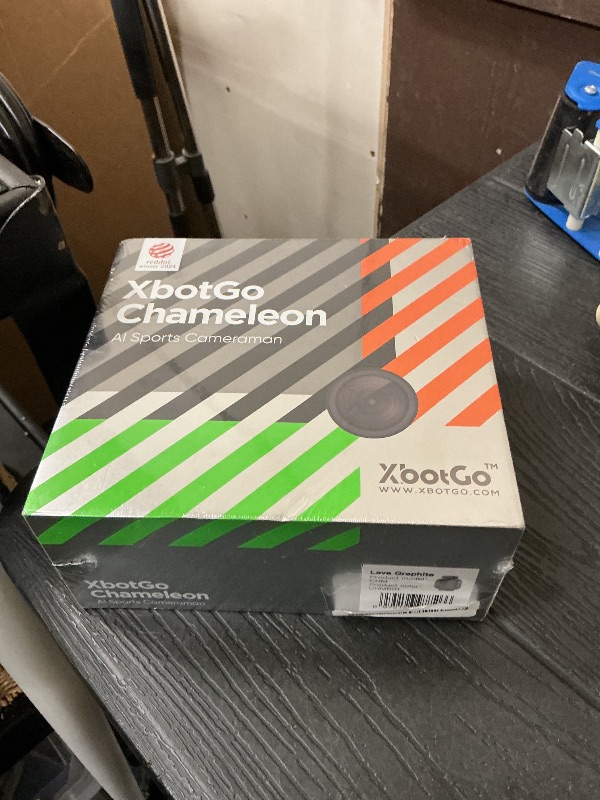Photo 1 of XbotGo Chameleon AI Auto Sports Action Camera - 4K 60FPS Soccer Camera and Basketball Tracking Camera for Team Sports, Live Streaming, No Subscription, Works with iOS & Android (Lava Graphite)