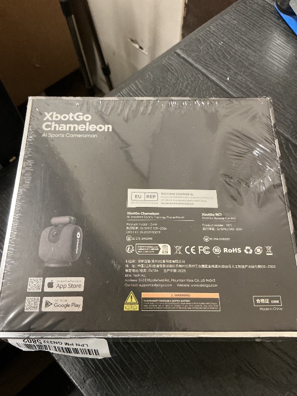 Photo 1 of XbotGo Chameleon AI Auto Sports Action Camera - 4K 60FPS Soccer Camera and Basketball Tracking Camera for Team Sports, Live Streaming, No Subscription, Works with iOS & Android (Lava Graphite)
