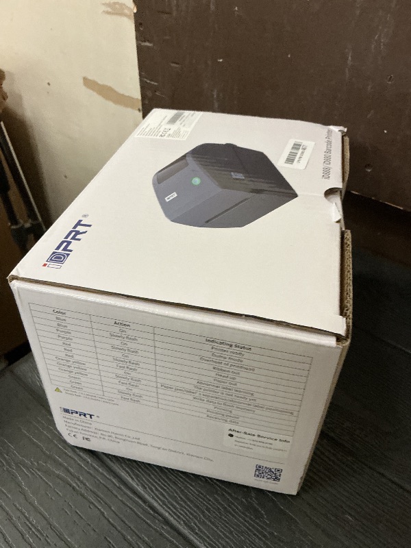 Photo 1 of iDPRT Industrial High-Speed Thermal Printer - 6IPS, 203 DPI, for Large Warehouses & Logistics, USB/Ethernet, Supports 4.25" Wide Labels, Perfect for Barcode Shipping & Receipts