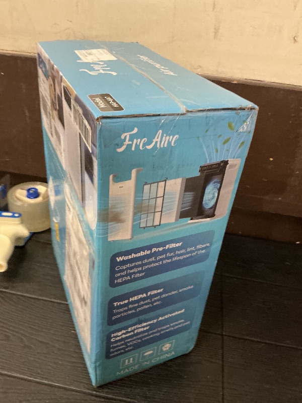 Photo 1 of Air Purifiers for Home Large Room, Cover Up to 2600 Ft² with Washable Filters, Powerful Turbo Mode, PM2.5 Air Quality Display, 22dB Sleep Mode, Air Cleaner for Pets Hair, Smoke, Odors, HAP607, White