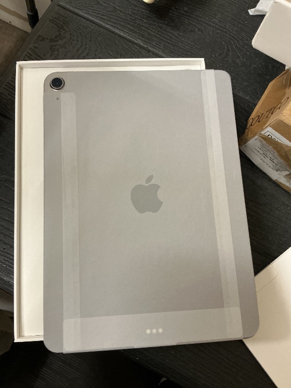 Photo 1 of Apple iPad Air 11-inch with M3 chip Built for Apple Intelligence, Liquid Retina Display, 128GB, 12MP Front/Back Camera, Wi-Fi 6E, Touch ID, All-Day Battery Life — Space Gray