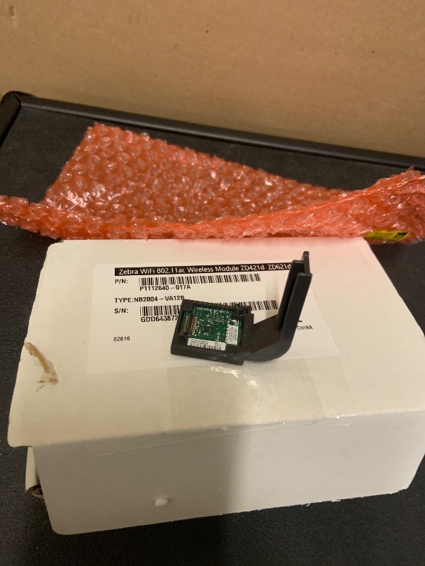 Photo 1 of P1112640-017A WiFi 802.11ac Wireless Module for Zebra ZD421 ZD421D ZD421T Thermal Desktop Printer 203dpi 300dpi