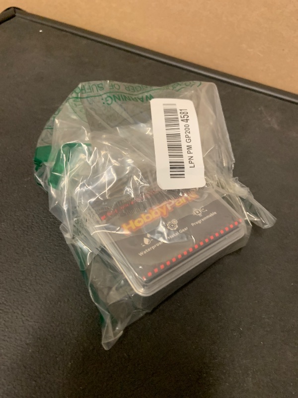 Photo 1 of HobbyPark Waterproof RC Servo High Torque Brushless Motor Metal Gear Digital Servo Aluminum Case for 1/8 1/10 RC Crawler SCX10 TRX4 RC Truck Car Buggy RC Basher Control Angle 180° HV (70kg Torque)