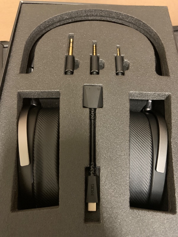 Photo 1 of ASUS ROG Kithara Gaming/Audiophile Open-Back Wired Headphones with Mic – ROG-Tuned HIFIMAN Planar Magnetic Drivers, Adjustable Headband, Extra Ear Pads, Compatible with DACs, Amps, PC, Console, Mobile