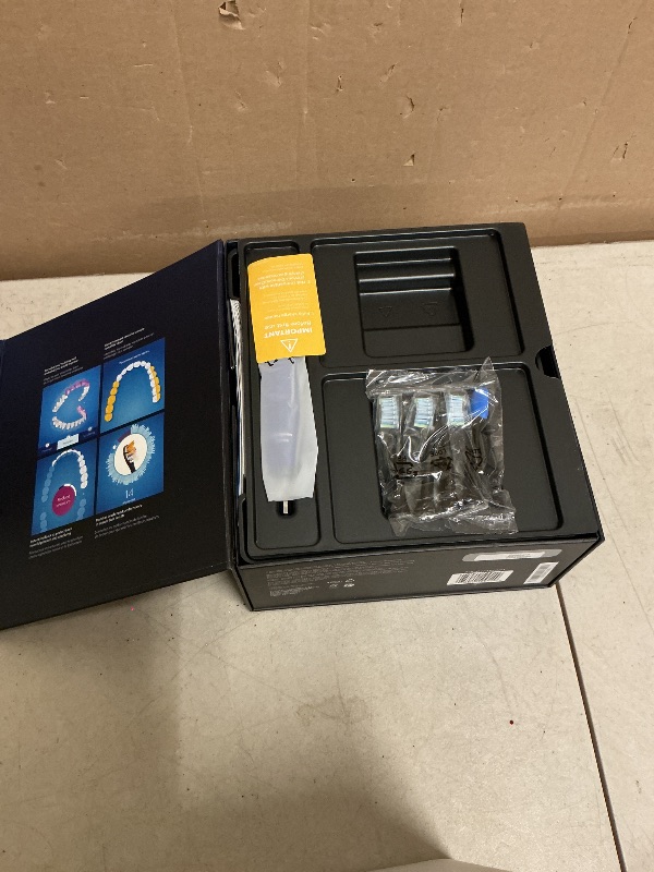 Photo 1 of Philips Sonicare DiamondClean Smart 9700 Electric Toothbrush - Sonic Toothbrush with App, Pressure Sensor, 15 Brushing Settings, Replacement Reminder, Charging Travel Case, Lunar Blue, HX9957/71