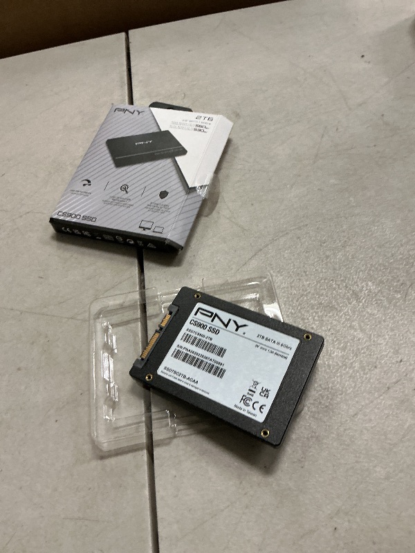 Photo 1 of PNY CS900 1TB 3D NAND 2.5" SATA III Internal Solid State Drive (SSD) - (SSD7CS900-1TB-RB)