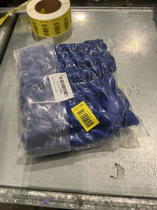 Photo 1 of 10 Pack Royal Blue Cheesecloth Table Runner 17x108 Inch Semi Sheer Boho Rustic Gauze Cheese Cloth Table Runners for Wedding Party Birthday Baby Shower Home Décor