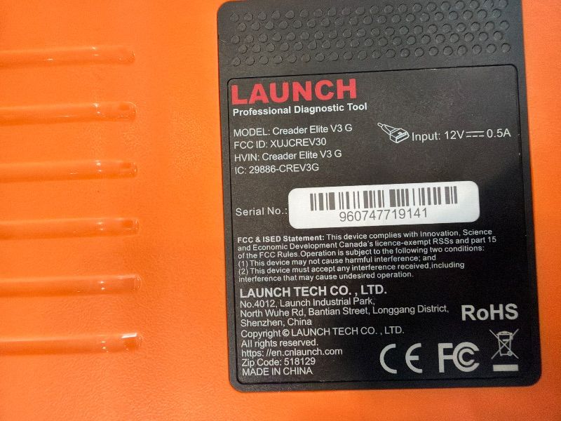 Photo 1 of ** NEEDS TO BE RESET*** 2026 LAUNCH Creader Elite V3.0 fit for GM Bi-Directional Scan Tool, All Reset Full System Diagnostic Scanner, AUTOVIN, Full OBD2 Code Reader for Buick/Chevrolet/Cadillac/GMC, Lifetime Free Update