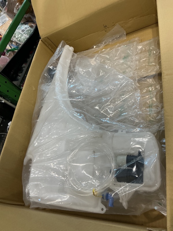 Photo 1 of ***VERY USED*** A-Premium Windshield Washer Reservoir Compatible with Select BMW Model -323i, 325i, 328i, 335i, 335d, 335i xDrive, 328xi, 128i, with (Washer Pump/Cap/Fluid Level Sensor/Filler Neck/Hose/Bracket)