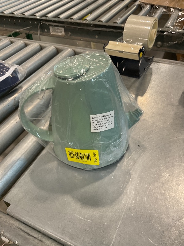 View 2 of 1.8L Watering Can for Indoor Plants, Small Watering Can with Long Spout & Removable Nozzle, Plastic Indoor Water Can for House Plants, Garden Flowers(Approx. 1/2 Gallon)