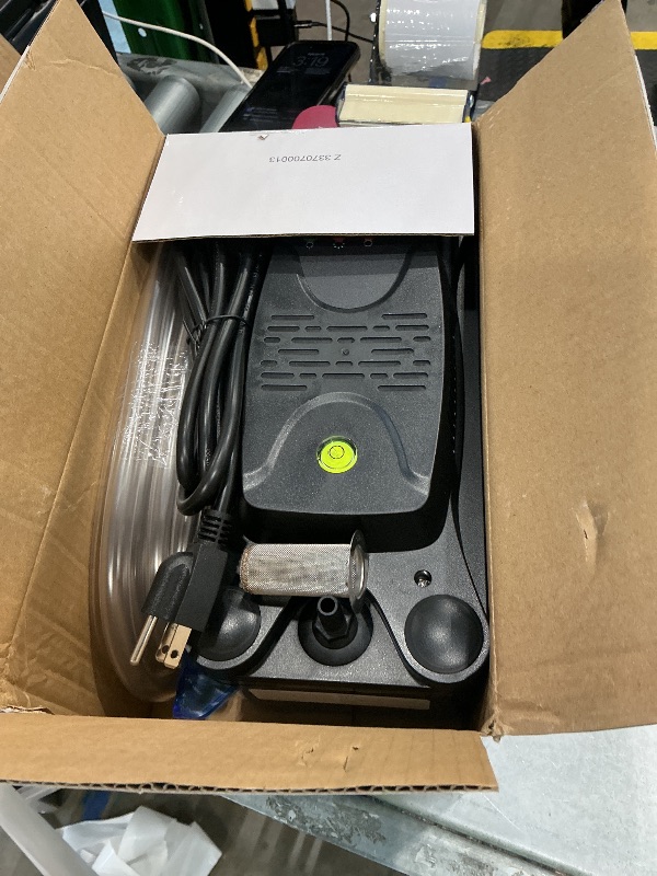 Photo 1 of 1/30 HP 132 GPH 20 FT Lift Transparent Condensate Pump for HVAC with 20 FT Tubing, 115V/230V Condensation Removal Pump with Safety Switch for Air Conditioner, Bolier, Furnace, Dehumidifier, Ice Maker