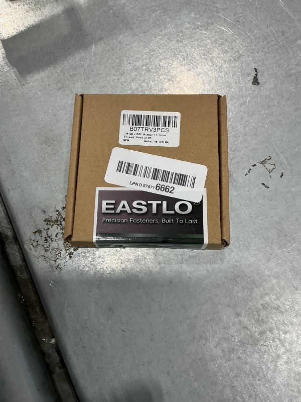 Photo 1 of 1/4-20 x 3/8" Button Head Socket Cap Bolts Screws, 304 Stainless Steel 18-8, Allen Hex Drive, Bright Finish, Fully Machine Thread, Pack of 25