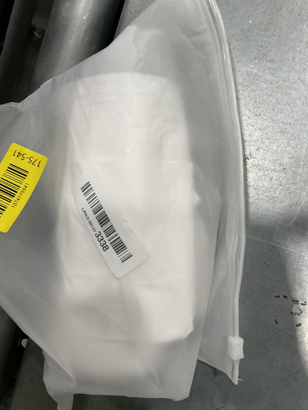 Photo 1 of 10 Gallon Trash Bags Drawstring, 1 Mil Thick White Garbage Bag for Office Kitchen, 75 Count