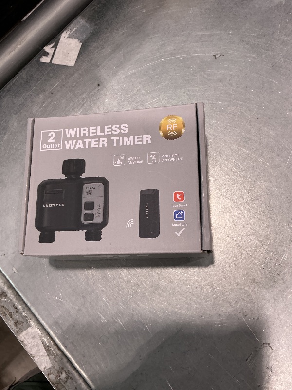 Photo 1 of [All-New 2027] 1700FT WiFi Sprinkler Timer 2 Zone, Unistyle Smart Hose Timers Compatible Alexa & Google Voice and App Control, Water Timer for Garden Hose with Auto & Manual Modes for Garden LawnLPNO561205843
LPNO561205843
