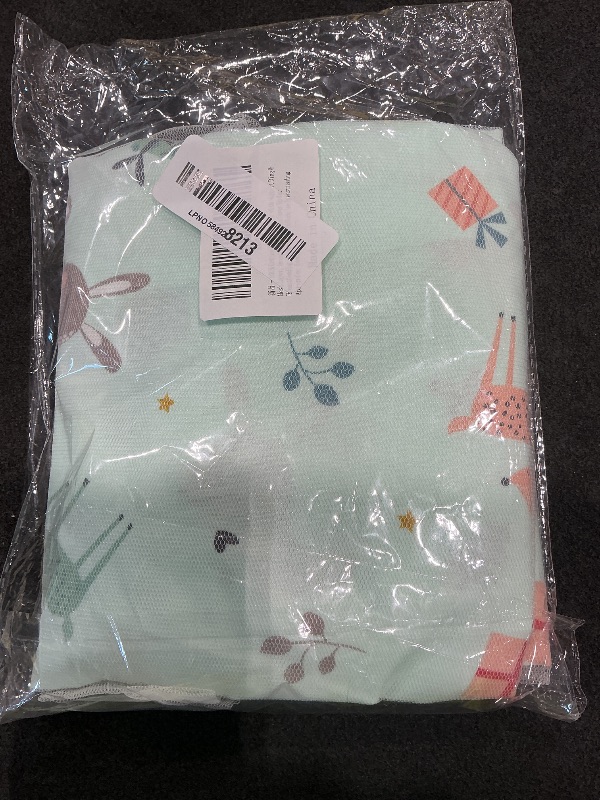 Photo 1 of 100% Cotton Nursing Cover with Support Ring & Mesh Layer, Breathable Nursing Cover Up for Breastfeeding, Adjustable Arch Neckline Breastfeeding Apron for Women