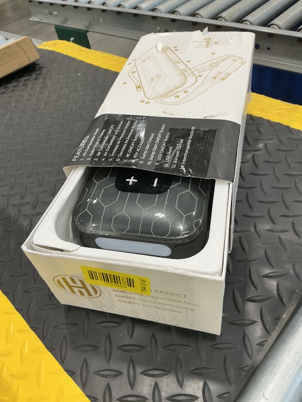 Photo 1 of **See Clerk Notes**HALO Bolt Ultimate 3 Portable Car Battery Jump Starter | 130 PSI Air Compressor, 55.5Wh USB Power Bank, Large Display, Emergency Floodlight & Charger, Jumps Cars SUVs & Trucks, Inflates Tires — Specks