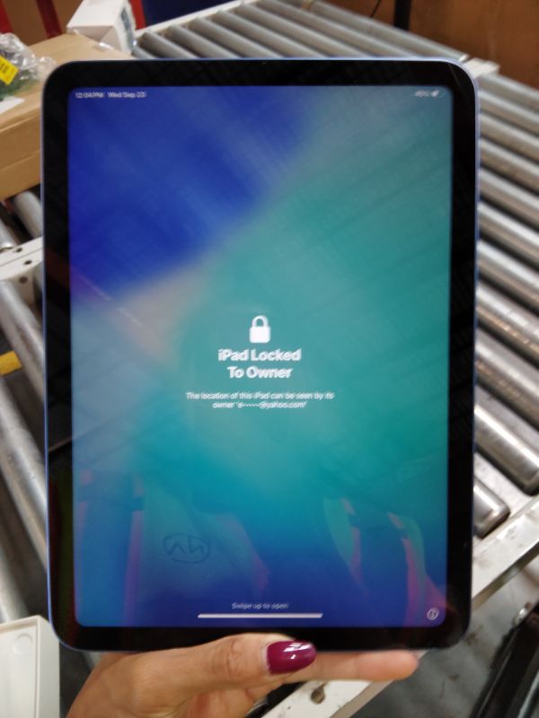 Photo 1 of [iPad is locked]  iPad 11-inch: A16 chip, 11-inch Model, Liquid Retina Display, 128GB, Wi-Fi 6, 12MP Front/12MP Back Camera, Touch ID, All-Day Battery Life — Silver