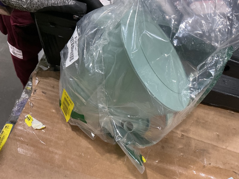 View 2 of 1.8L Watering Can for Indoor Plants, Small Watering Can with Long Spout & Removable Nozzle, Plastic Indoor Water Can for House Plants, Garden Flowers(Approx. 1/2 Gallon)